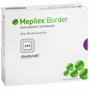 Mepilex Border 10 x 10 cm, 10 stuks