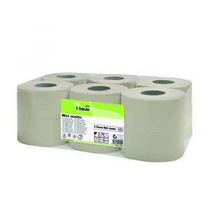 Toiletpapier Mini Jumbo E-tissue 2L 150 m, 12 rollen