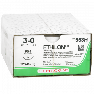 Ethilon 3-0 653H FS-2, 36 stuks