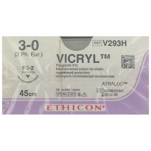 Vicryl 3-0 V293H FS-2, 36 stuks