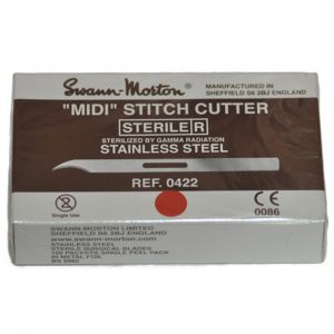 Swann Morton stitch cutters RVS (medium)