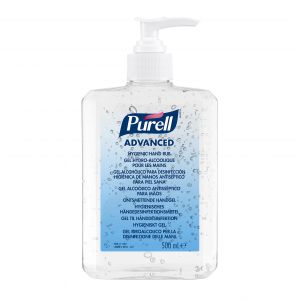 Purell Advanced Ontsmettende Gel, 12 x 500 ml pompfles