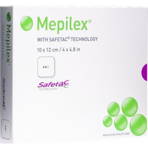 Mepilex 10 x 12 cm, 9 stuks