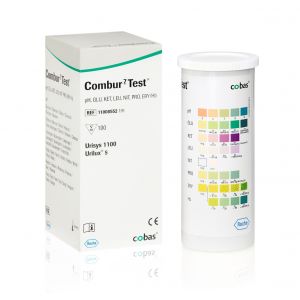 Combur 7 urine teststrips, 100 stuks