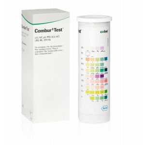 Combur 9 urine teststrips, 50 stuks