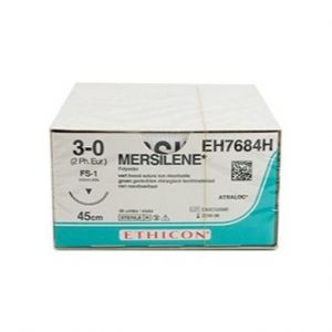 Mersilene 3-0 EH7684H FS-1, 36 stuks