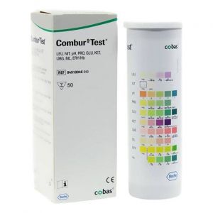 Combur 9 Urine Teststrips, 50 stuks