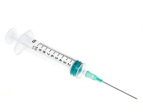 Injectiespuiten met naald